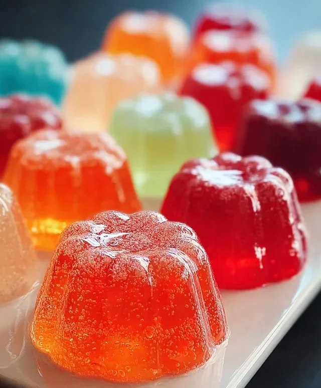 Boozy Jello Candy Melts