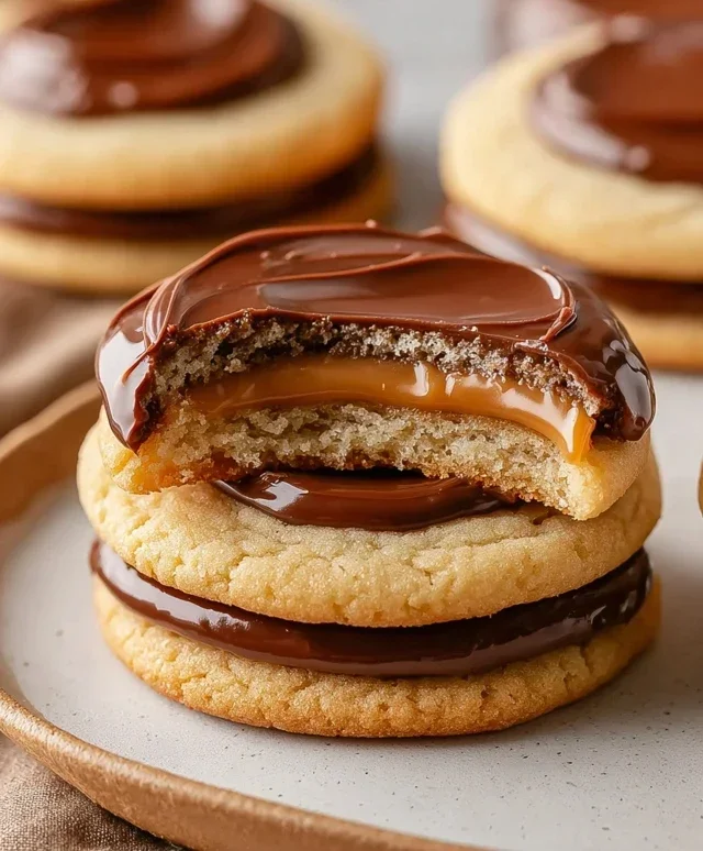 Twix Cookies