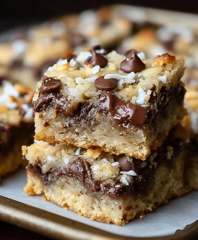 Almond Joy Cookie Bars