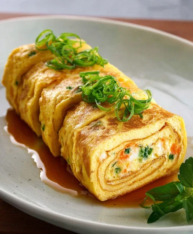 Gyeran Mari (Korean Rolled Omelette)