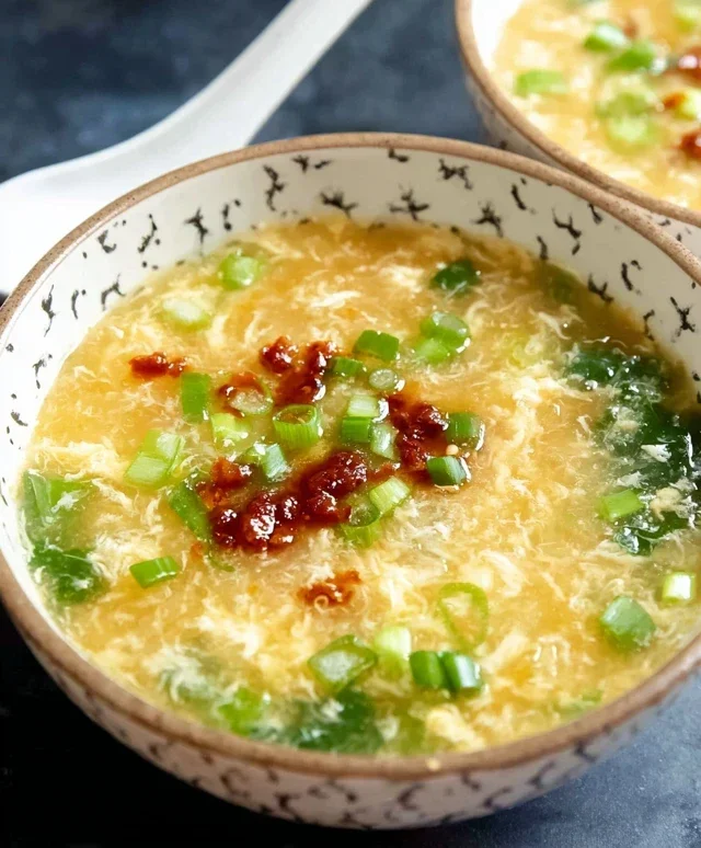 Homemade Egg Drop Soup (Keto & Gluten Free)
