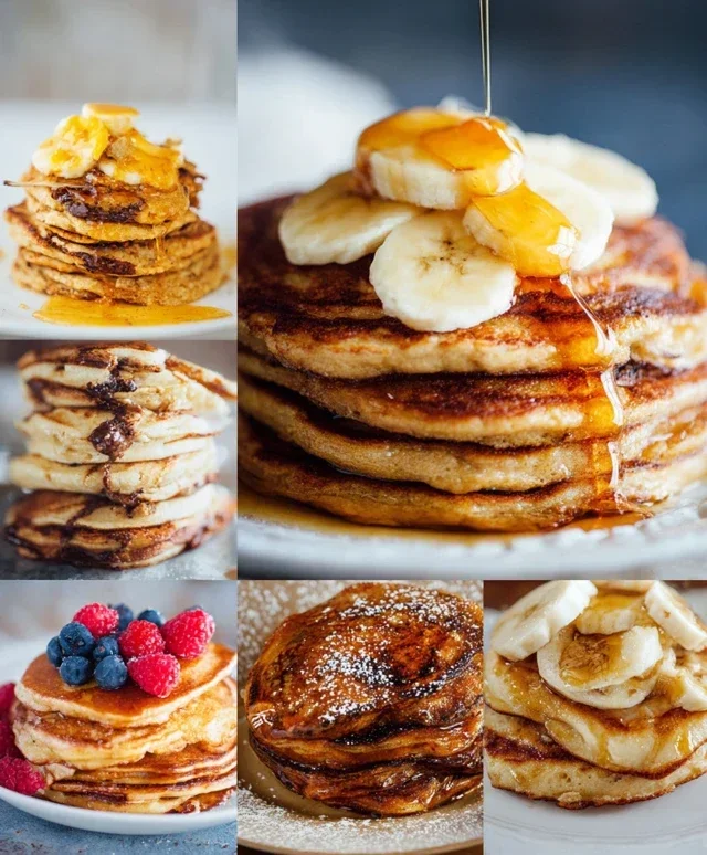 PART 1 – Healthy Breakfast – 6 easy-to-make healthy and delicious PANCAKE RECIPES