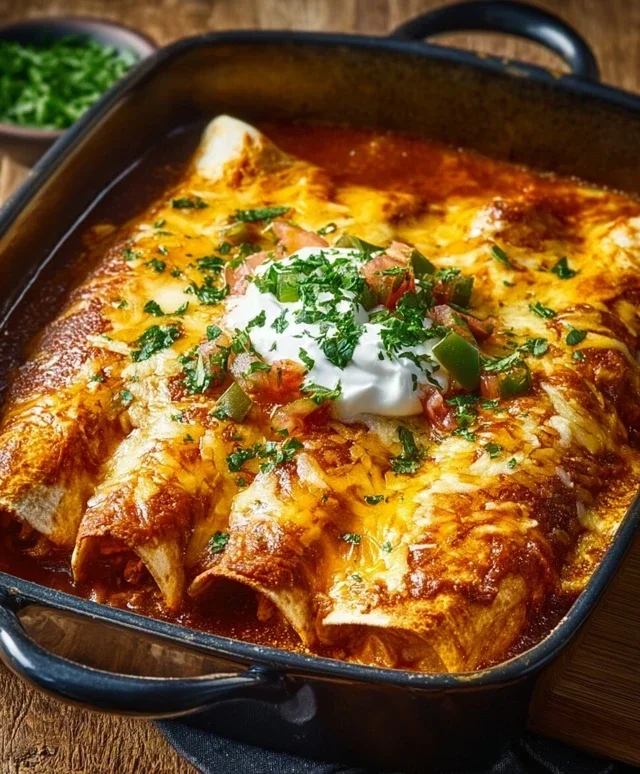 Delicious Chicken Enchiladas