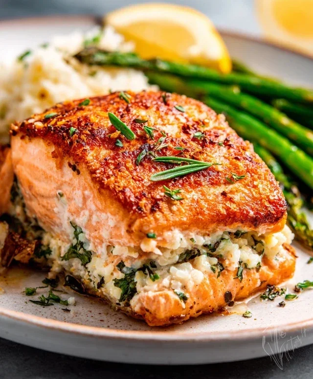 Stuffed Salmon