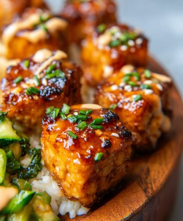 Bang Bang Salmon Bites