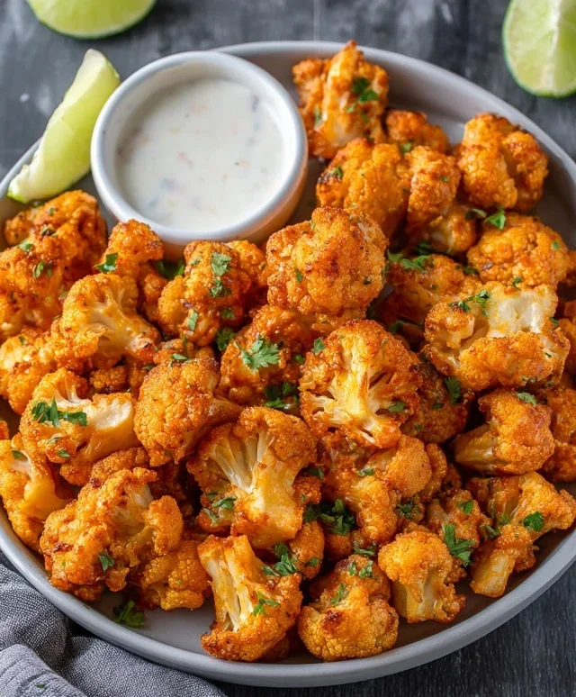 Air Fryer Buffalo Cauliflower Recipe