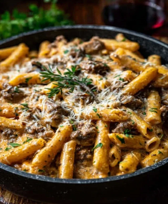Creamy Beef Pasta