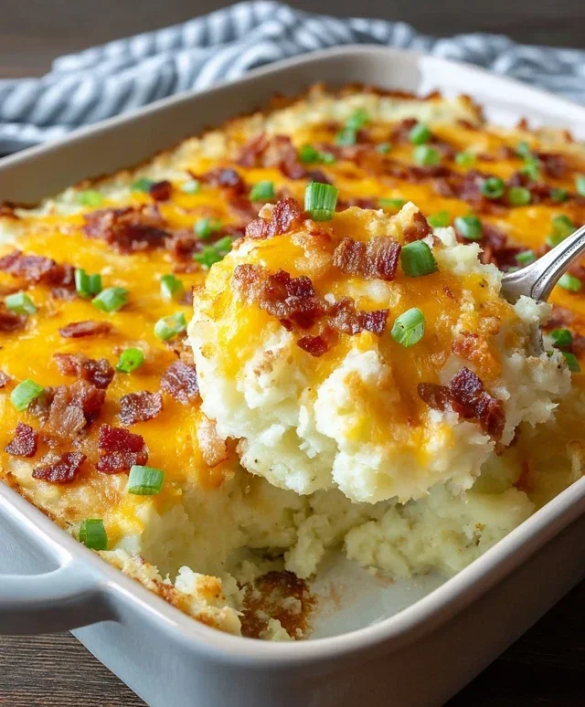 Twice Baked Potato Casserole