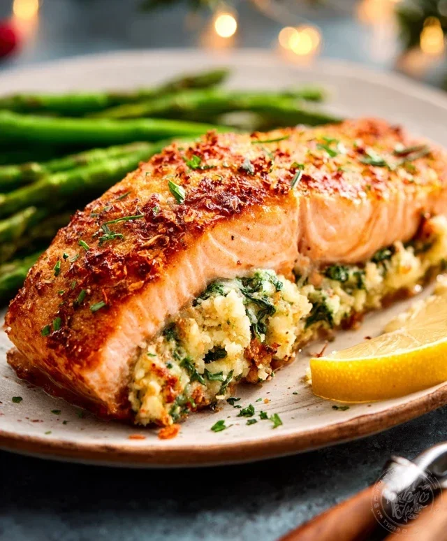 Stuffed Salmon