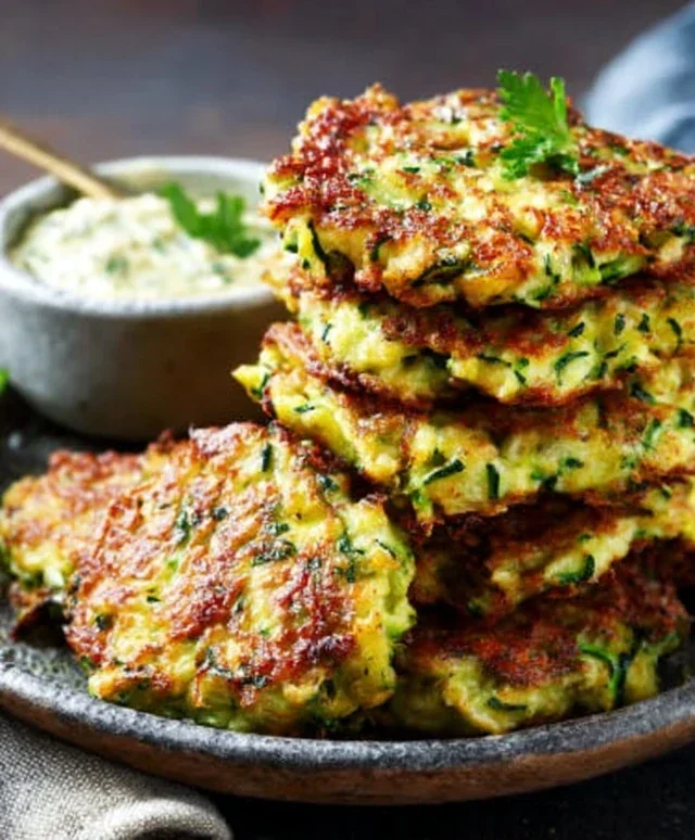 Crispy and Easy Zucchini Fritters Recipe