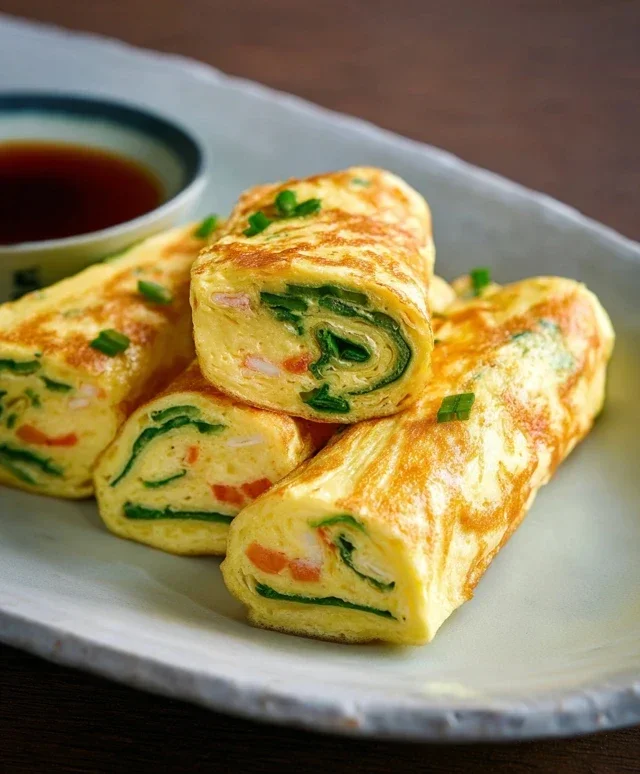 Gyeran Mari (Korean Rolled Omelette)