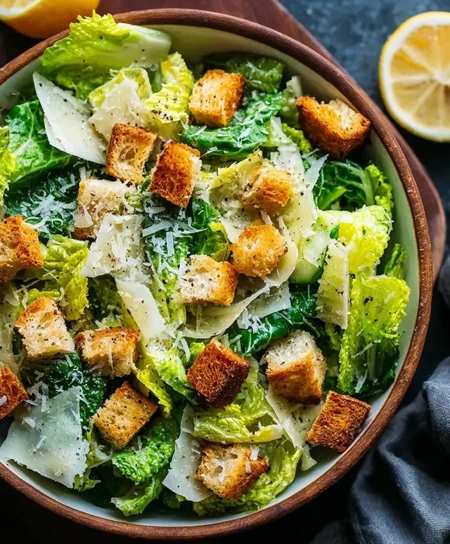 Classic Caesar Salad Croutons