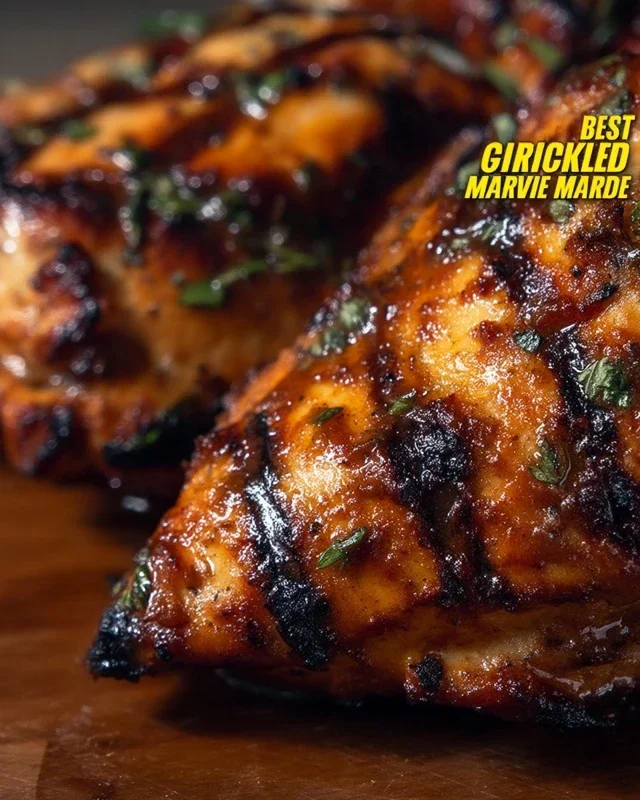 The BEST EVER Grilled Chicken Marinade