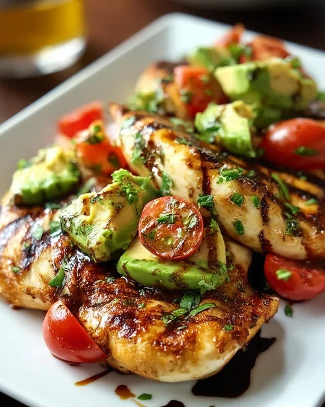 Grilled California Avocado Chicken Recipe