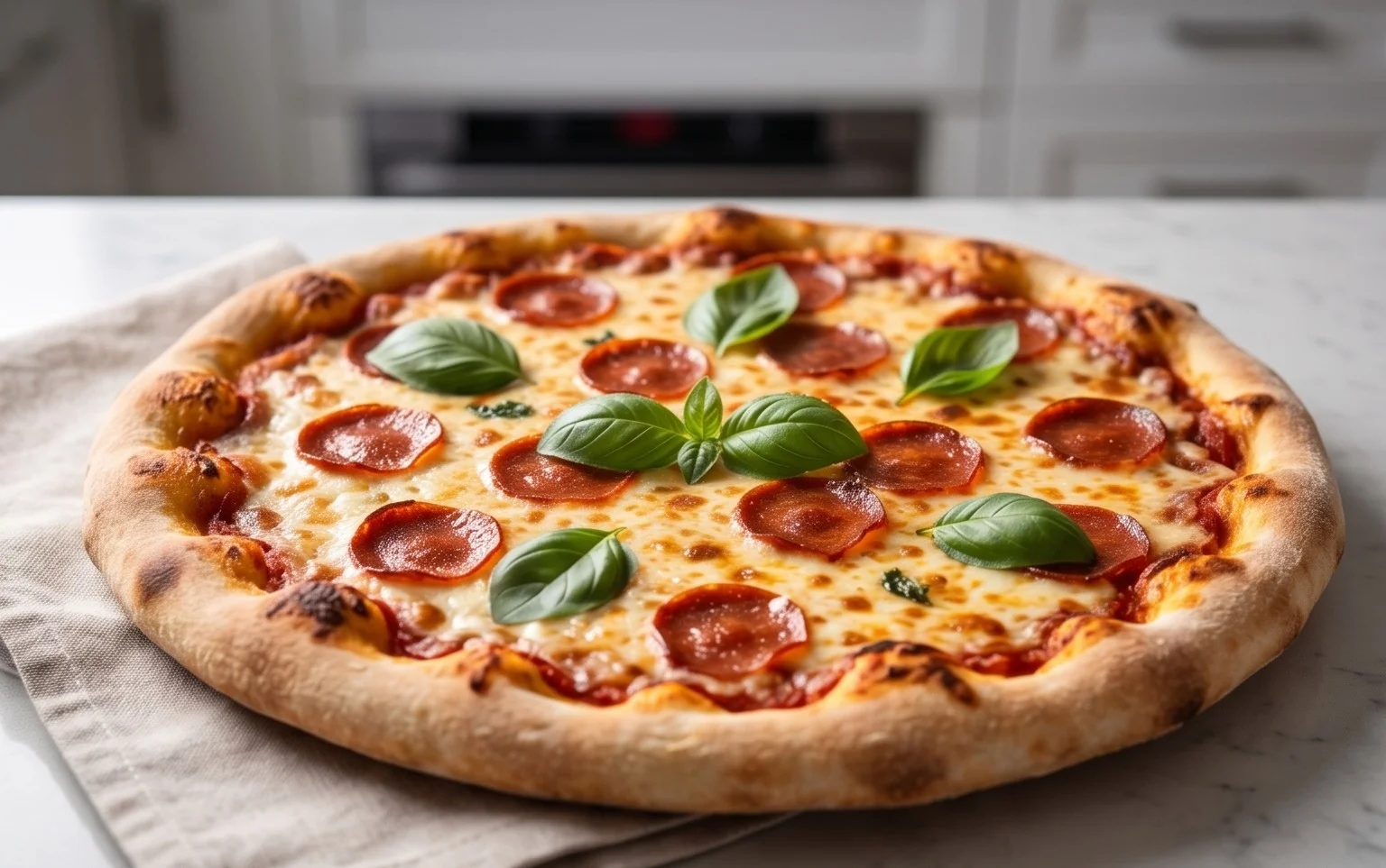 An excellent No Yeast Pizza Dough - quick easy homemade pizza!