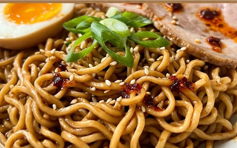 Easy Saucy Ramen Noodles