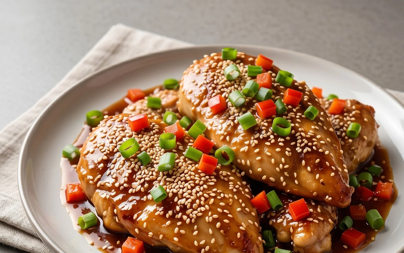 Healthy Sesame Chicken