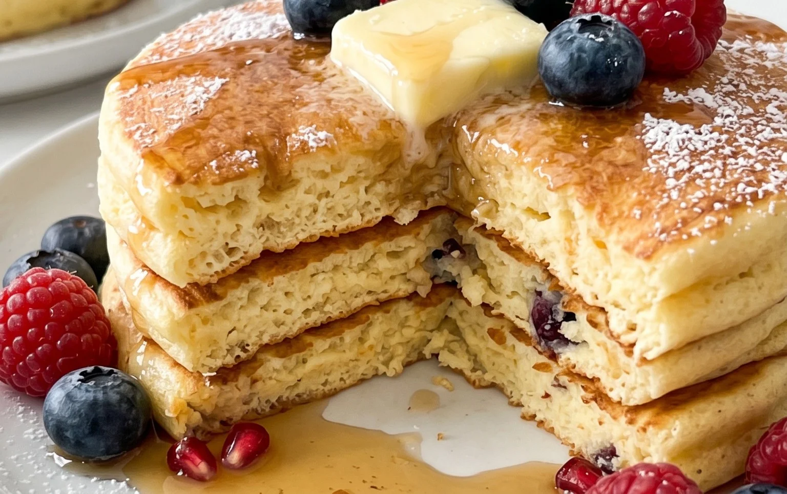 Fluffy Japanese Soufflé Pancakes