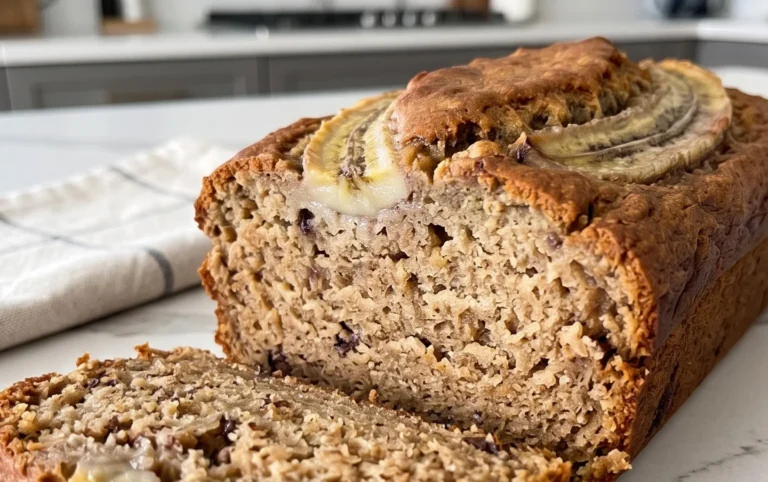 Healthy 5-Ingredient Flourless Banana Bread