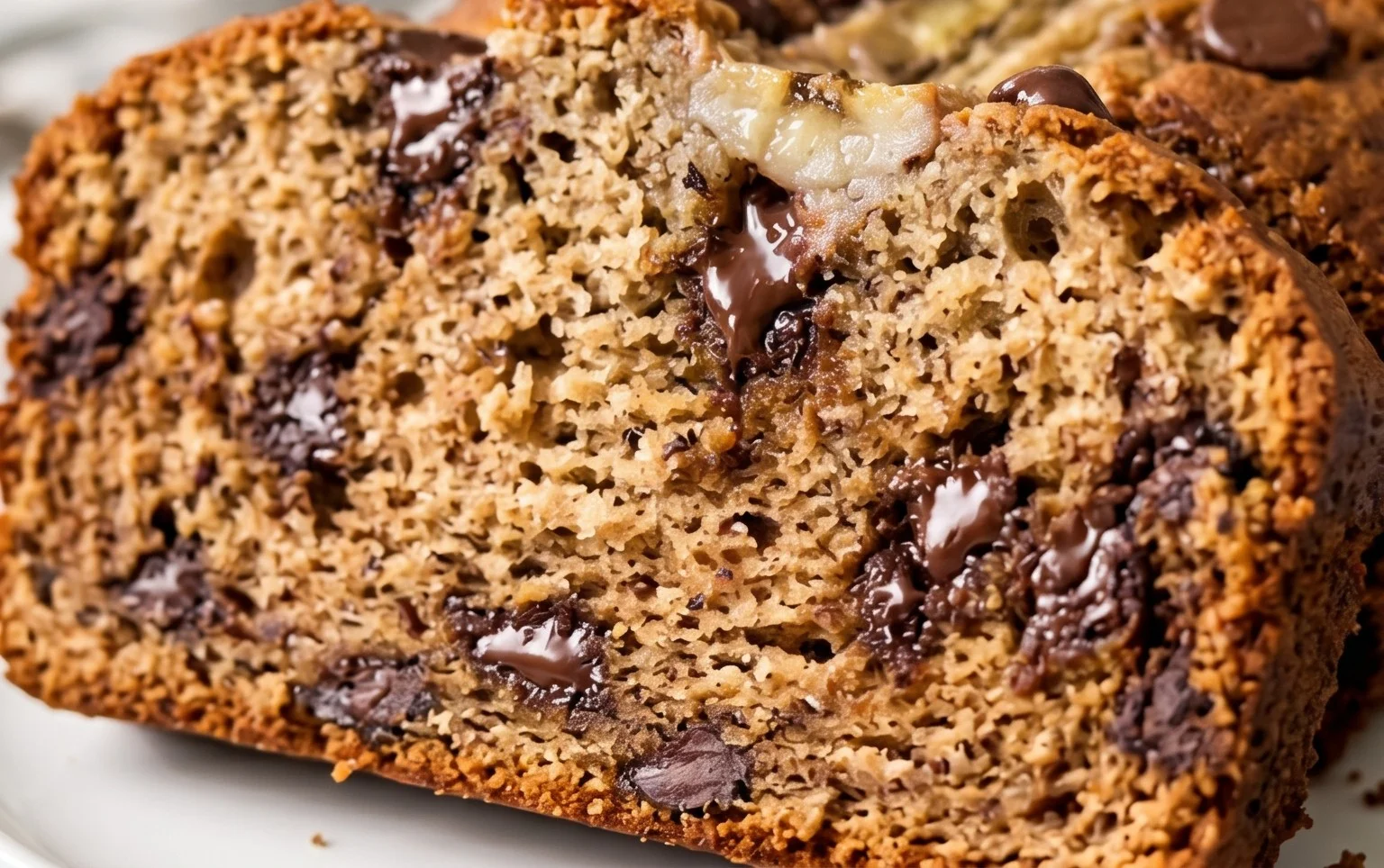 Easy Chocolate Chip Banana Bread