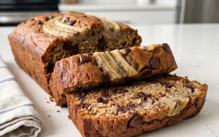 Easy Chocolate Chip Banana Bread