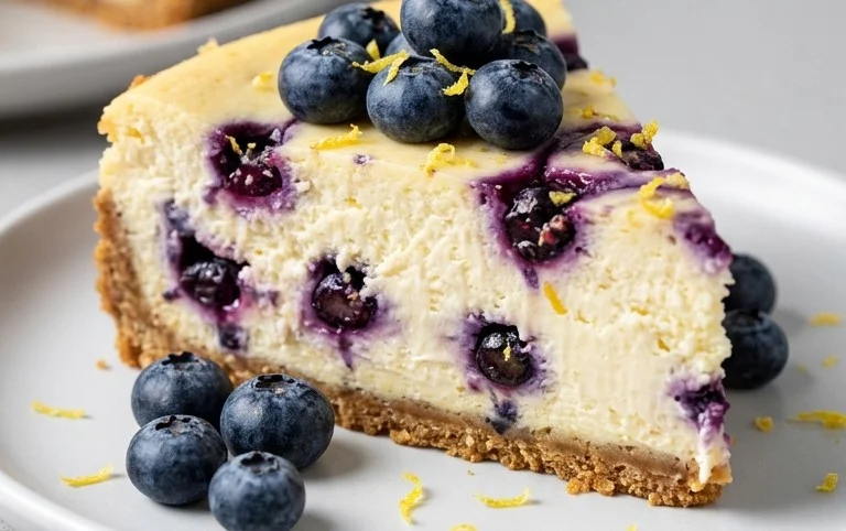 Lemon Blueberry Cheesecake