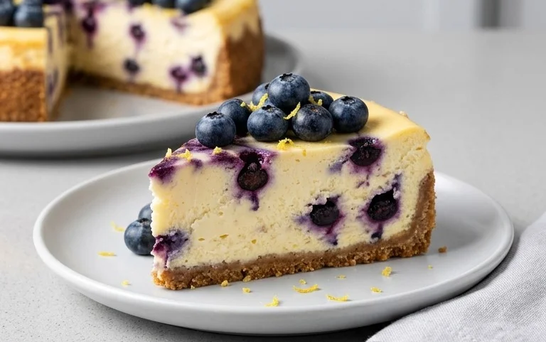 Lemon Blueberry Cheesecake