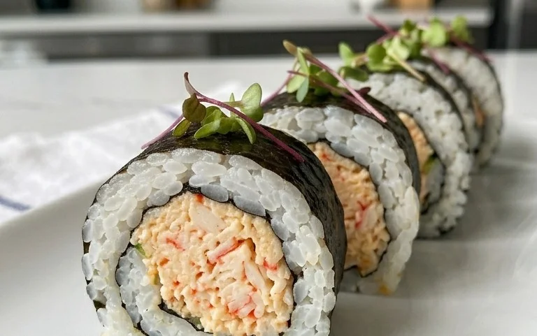 Kani Sushi (Spicy Crab Roll)