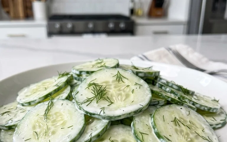 Polish Cucumber Salad