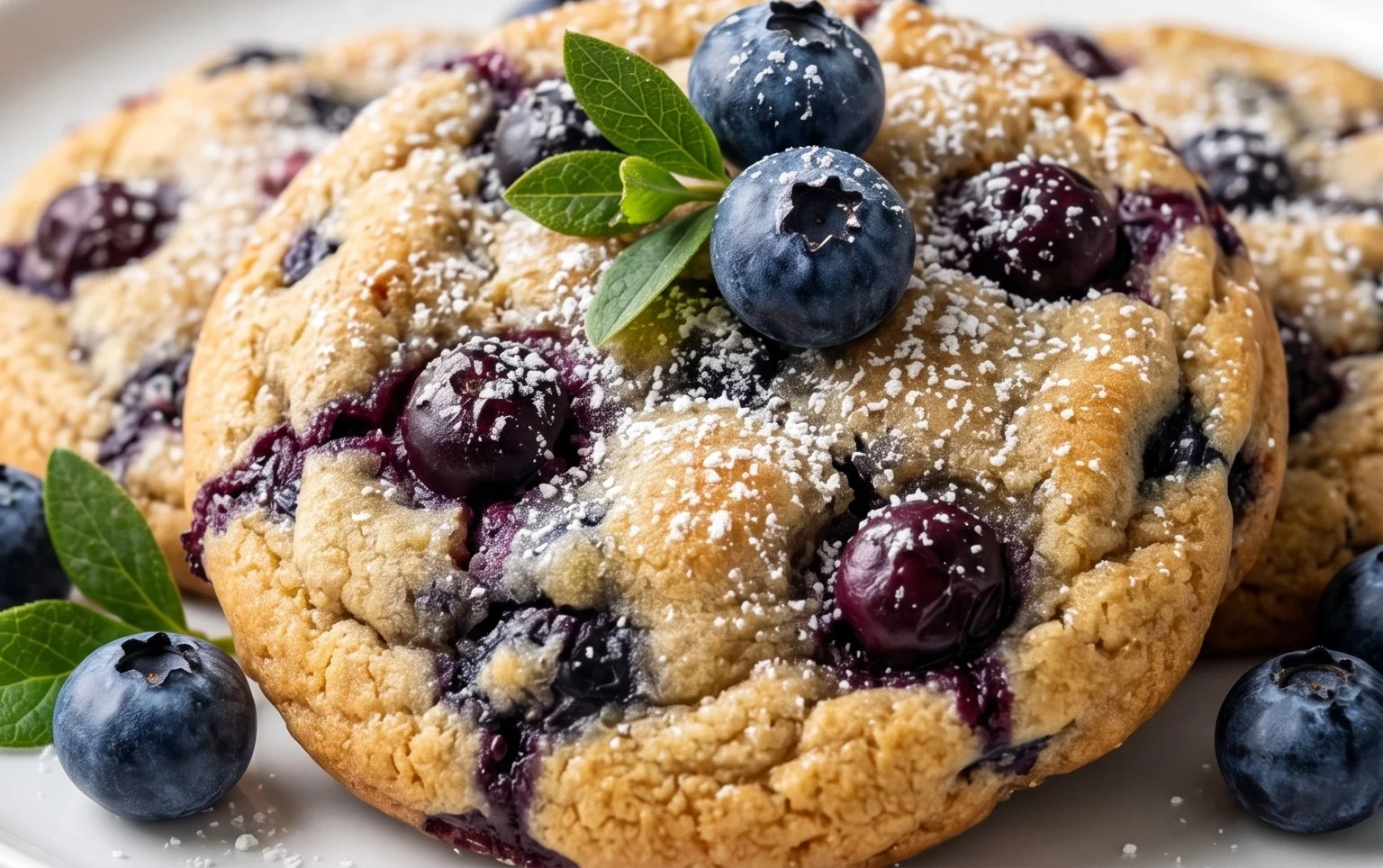 Best Ever Blueberry Cookies
