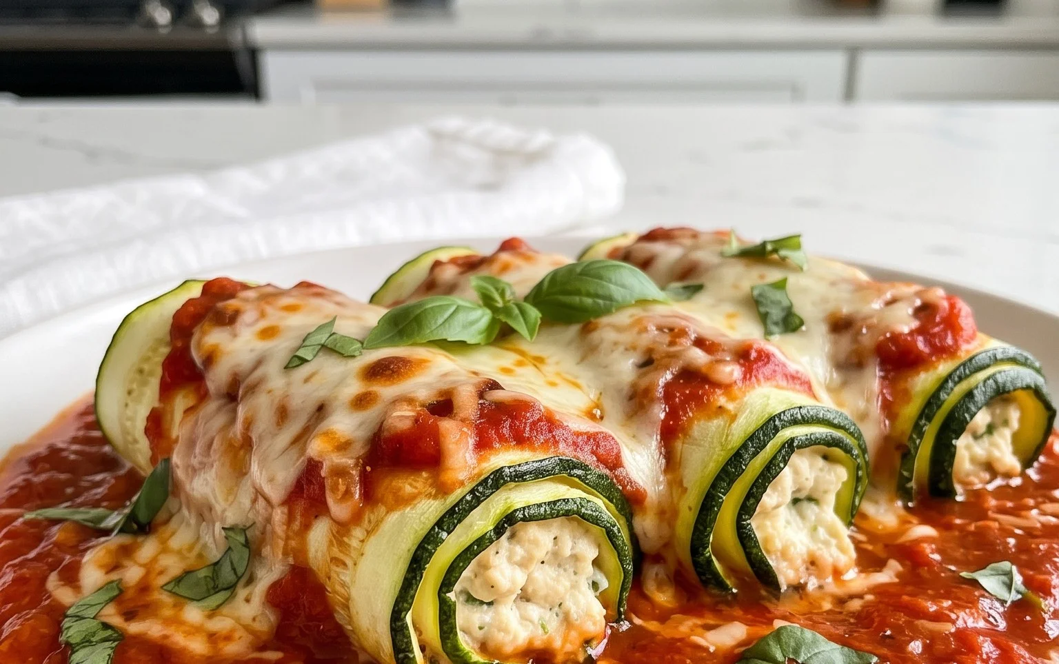 Vegan Zucchini Rollatini