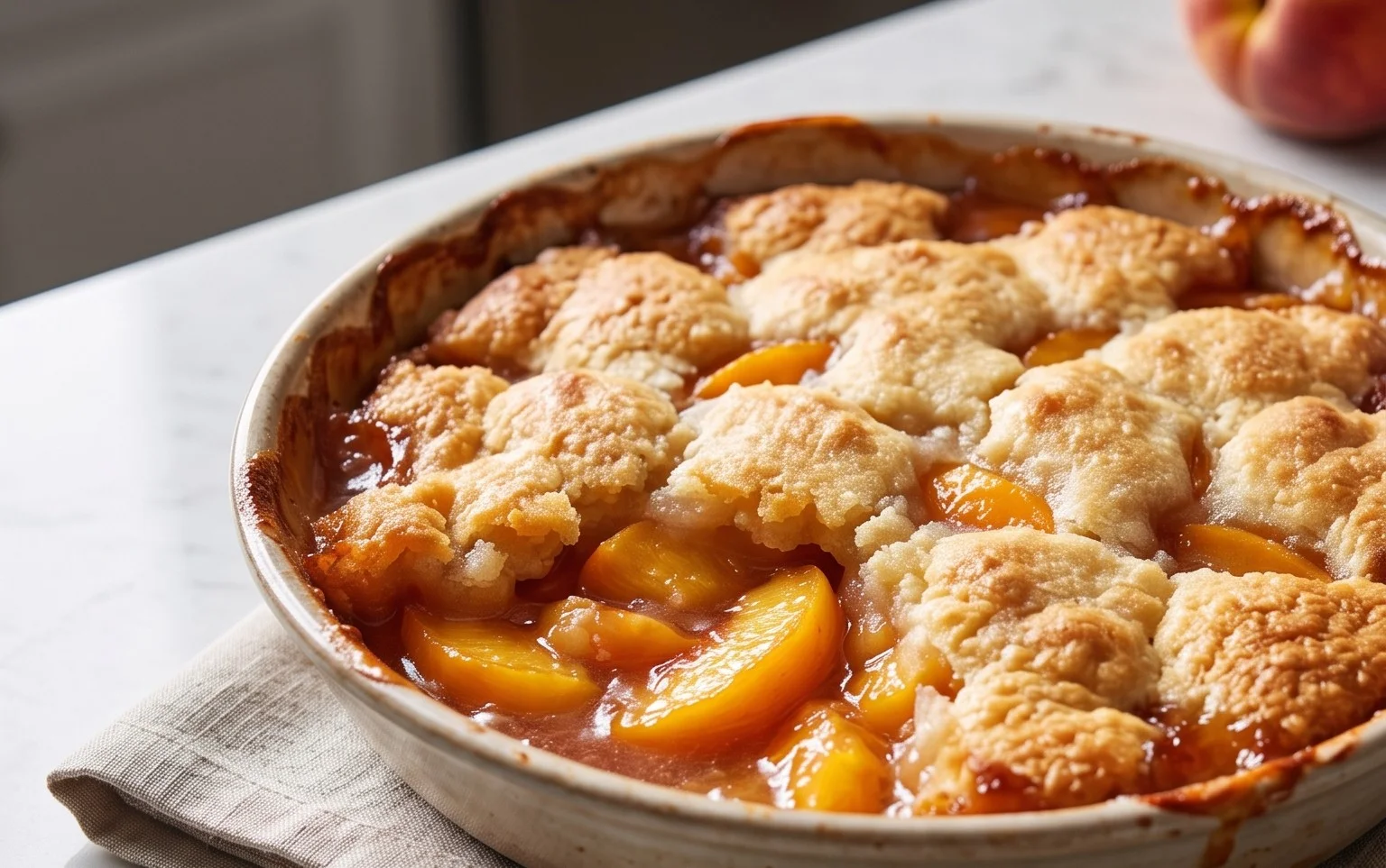 Fresh Peach Cobbler