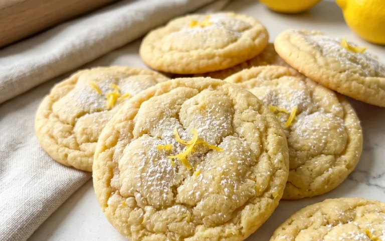 Soft & Chewy Lemon Cookies