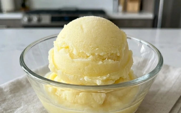 Lemon Sorbet