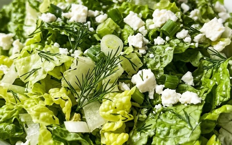 Maroulosalata (Greek Lettuce Salad)