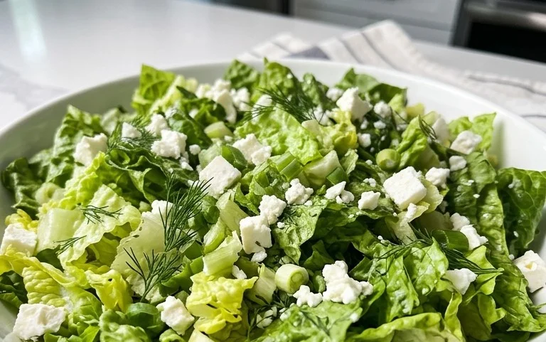 Maroulosalata (Greek Lettuce Salad)