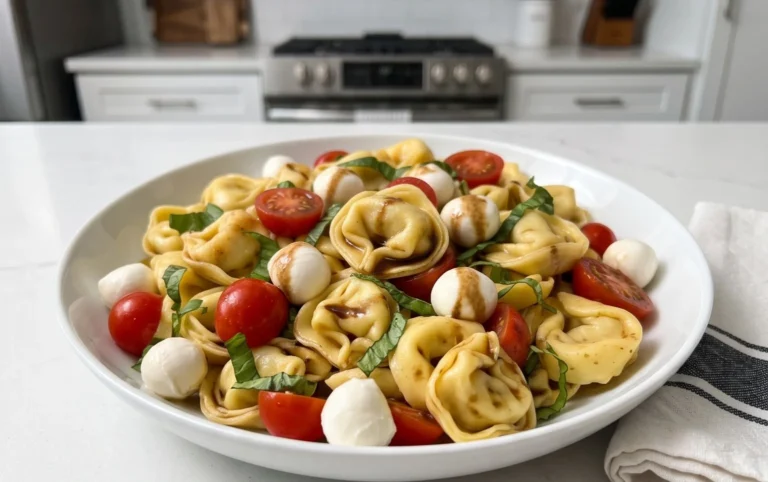 Tortellini Caprese Salad