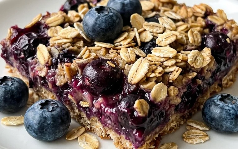 Blueberry Oatmeal Bars