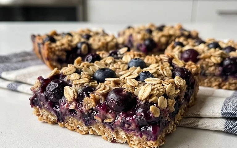 Blueberry Oatmeal Bars