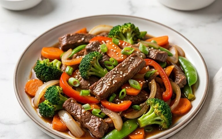 Beef Stir Fry with Vegetables (30-Minutes)