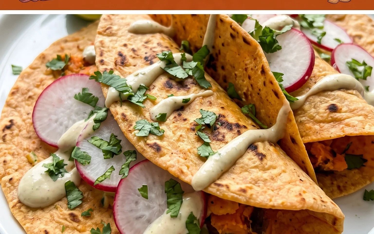Sweet Potato Tortillas (Gluten-Free Vegan Wraps)
