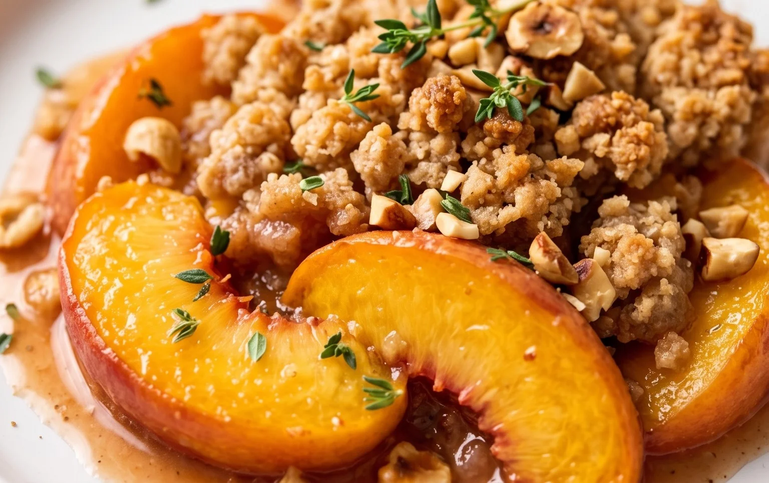 Peach Crisp