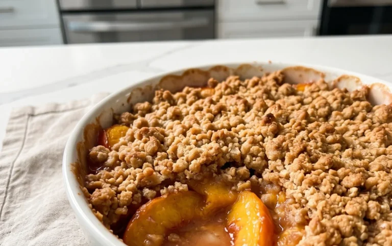 Peach Crisp