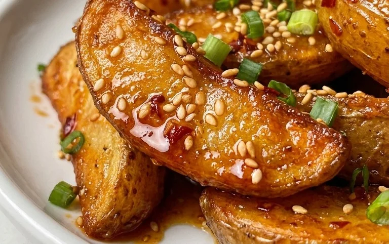 Crispy Honey Chilli Potatoes
