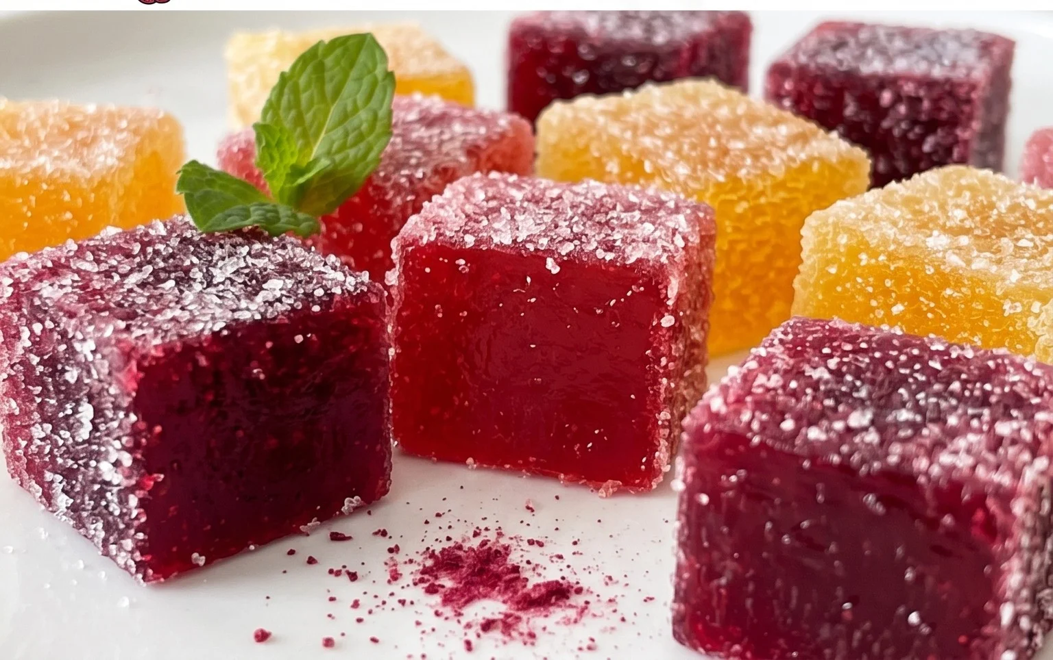 Homemade Pâtes de Fruits (no corn syrup)