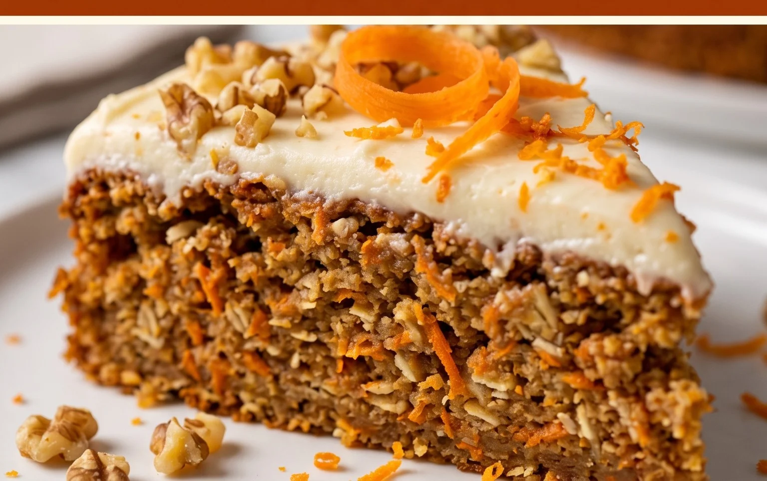 Easy Flourless Oatmeal Carrot Cake Recipe