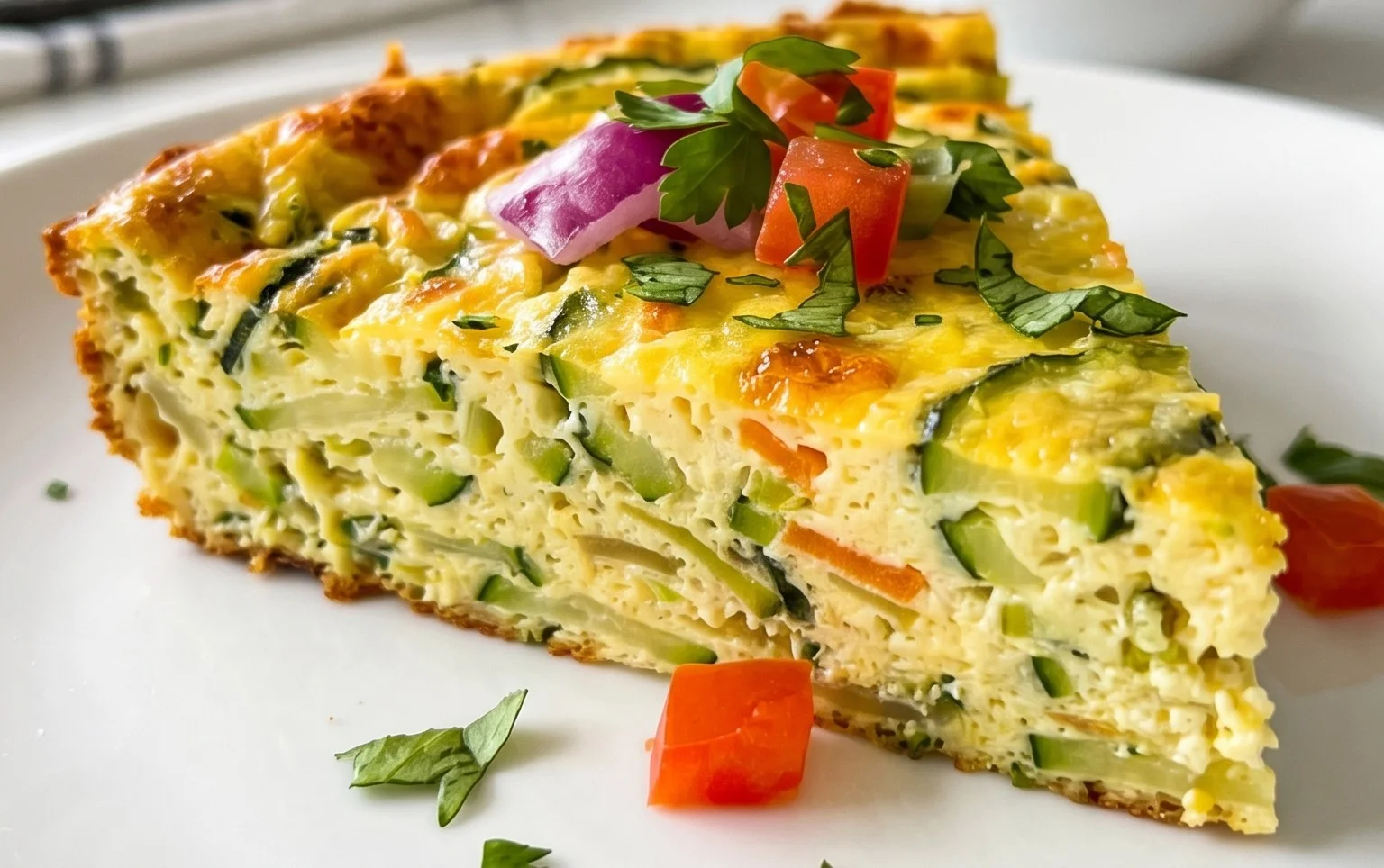 Crustless Zucchini Quiche Recipe