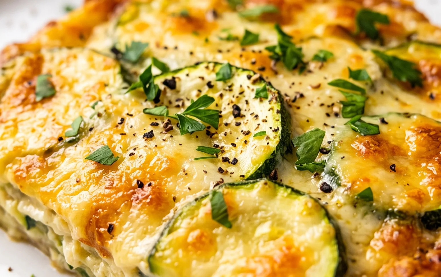 Baked Zucchini and Cheese