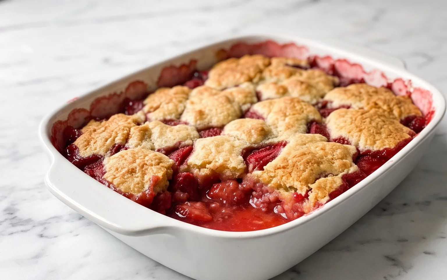 Strawberry Cobbler