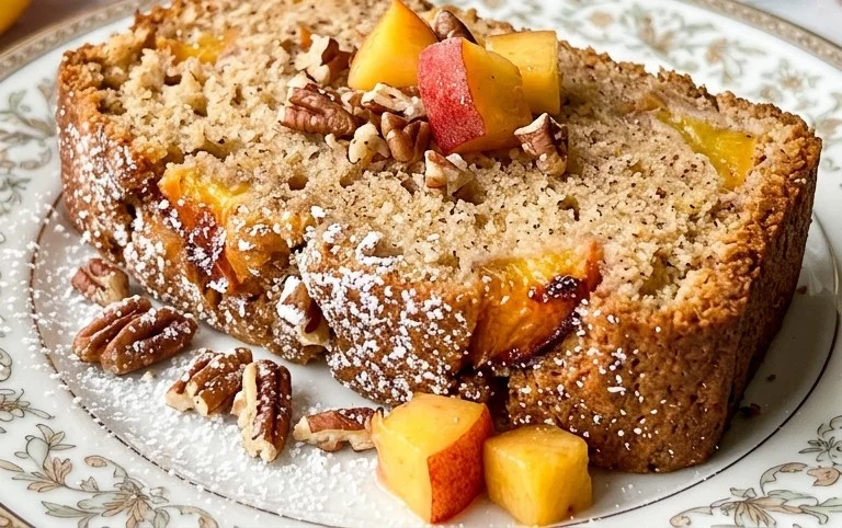 Spiced Peach Bread